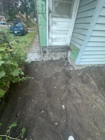 Concrete walkway removal Minneapolis MN