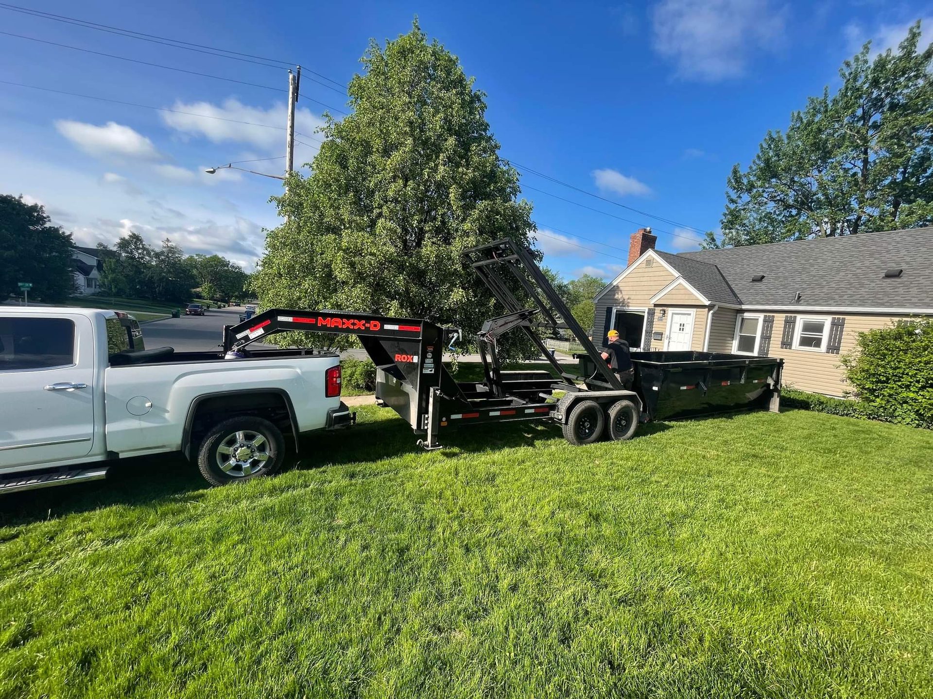 Dumpster placement residential Minneapolis MN