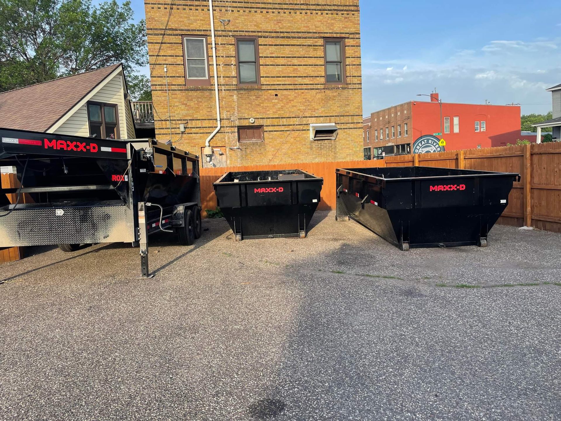 Dumpster fleet Twin Cities demolition MN