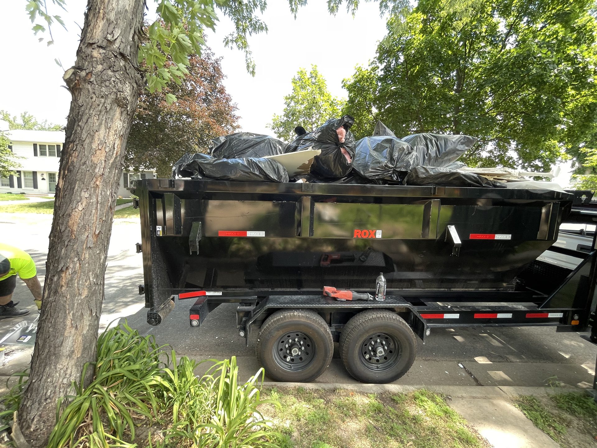 Full trailer debris removal Twin Cities MN